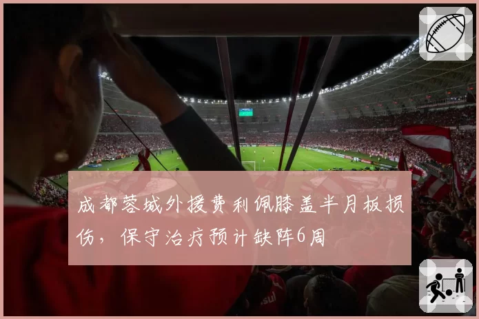 成都蓉城外援费利佩膝盖半月板损伤,保守治疗预计缺阵6周