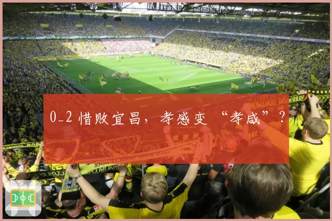 0_2 惜败宜昌，孝感变 “孝咸”？